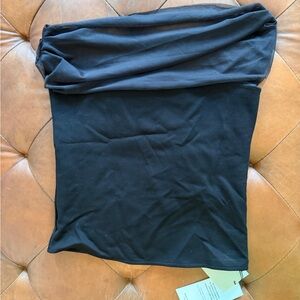 Marcella Cabrini off the shoulder mesh top